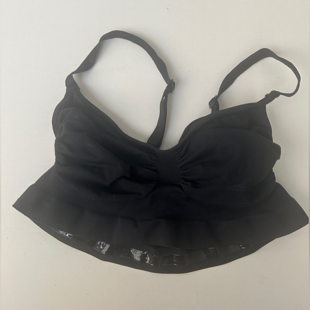 SKIMS Women’s Seamless Black Bralette Large